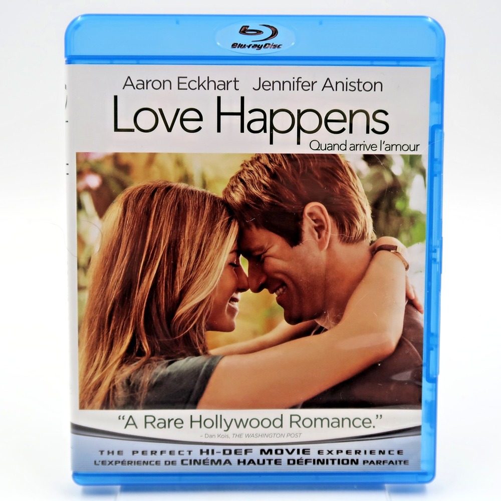 Love Happens Blu-ray Jennifer Aniston Aaron Eckhart 2010 Movie PG Universal